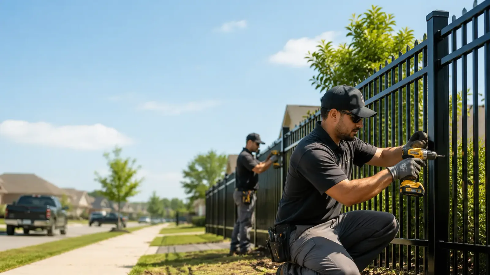 Metal Fence Installation in Eau Claire, MI